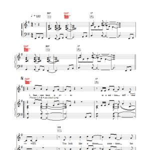 Del Amitri It's Never Too Late To Be Alone Musik Noten - Piano, Vocal & Guitar Chords - 17515-0