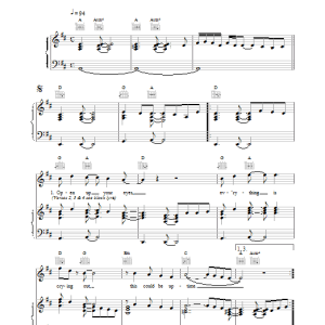 Del Amitri Mother Nature's Writing Musik Noten - Piano, Vocal & Guitar Chords - 17146-0