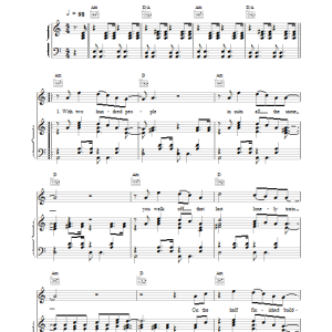 Del Amitri Never Enough Musik Noten - Piano, Vocal & Guitar Chords - 17516-0