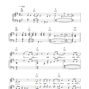 Del Amitri One Thing Left To Do Musik Noten - Piano, Vocal & Guitar Chords - 17517-0