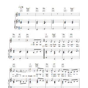 Delta Goodrem Sanctuary Musik Noten - Piano, Vocal & Guitar Chords - 31033-0