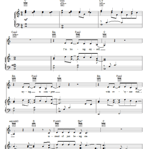 Demi Lovato Believe In Me Musik Noten - Piano, Vocal & Guitar Chords - 69756-0