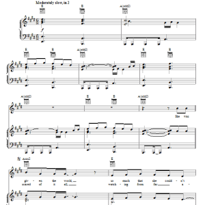 Demi Lovato Two Worlds Collide Musik Noten - Piano, Vocal & Guitar Chords - 69750-0