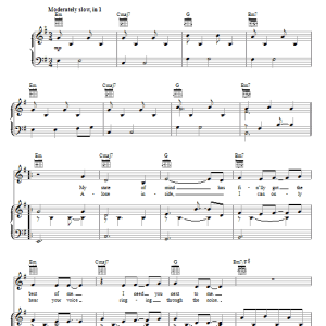 Demi Lovato Until You're Mine Musik Noten - Piano, Vocal & Guitar Chords - 69757-0