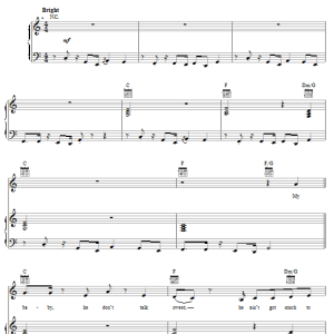 Deniece Williams Let's Hear It For The Boy Musik Noten - Piano, Vocal & Guitar Chords - 18278-0