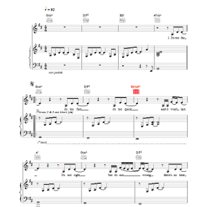Destiny's Child My Time Has Come Musik Noten - Piano, Vocal & Guitar Chords - 18869-0