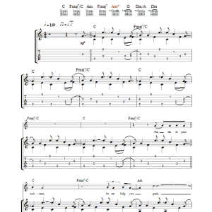 Devendra Banhart At The Hop Musik Noten - Guitar Tab - 32661-0