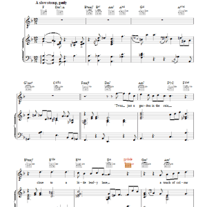 Diana Krall Garden In The Rain Musik Noten - Piano, Vocal & Guitar Chords - 23072-0