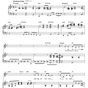 Diana Krall I Was Doing All Right Musik Noten - Piano & Vocal - 95644-0