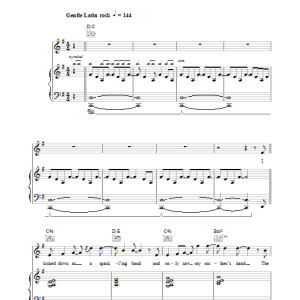 Diana Krall I'm Coming Through Musik Noten - Piano, Vocal & Guitar Chords - 28040-0