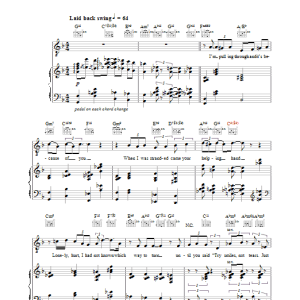Diana Krall I'm Pulling Through Musik Noten - Piano, Vocal & Guitar Chords - 28041-0