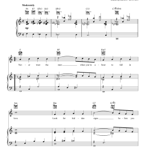 Diana Krall Only Trust Your Heart Musik Noten - Easy Piano - 31716-0