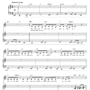Diana Krall Straighten Up And Fly Right Musik Noten - Piano, Vocal & Guitar Chords - 53188-0