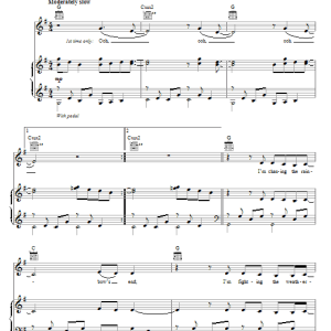 Diane Birch Mirror Mirror Musik Noten - Piano, Vocal & Guitar Chords - 76277-0