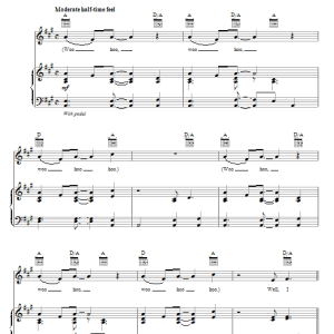 Diane Birch Valentino Musik Noten - Piano, Vocal & Guitar Chords - 76294-0