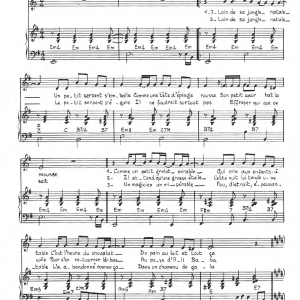 Didier Marouani Le Serpent Putois Musik Noten - Piano & Vocal - 119521-0