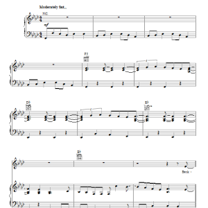 Dierks Bentley What Was I Thinkin' Musik Noten - Piano, Vocal & Guitar Chords - 24827-0