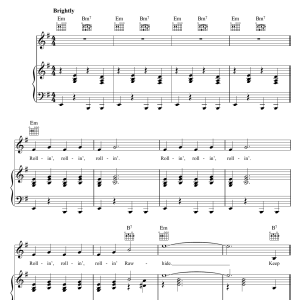 Dimitri Tiomkin Rawhide Musik Noten - Piano, Vocal & Guitar Chords - 40211-0