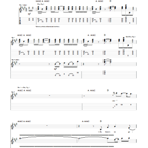 Dinosaur Jr. Start Choppin Musik Noten - Guitar Tab - 74562-0
