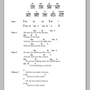 Dire Straits Expresso Love Musik Noten - Guitar Chords/Lyrics - 102285-0