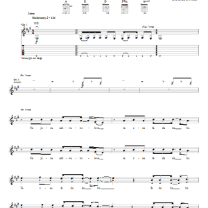 Dispatch Elias Musik Noten - Guitar Tab - 25729-0