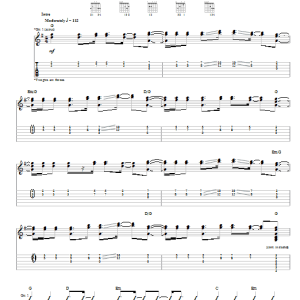 Dispatch Flying Horses Musik Noten - Guitar Tab - 25731-0