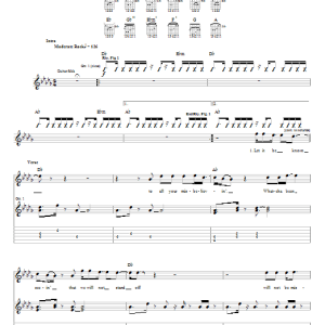 Dispatch Mission Musik Noten - Guitar Tab - 25734-0