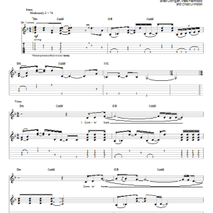 Dispatch Prince Of Spades Musik Noten - Guitar Tab - 25736-0