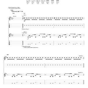 Disturbed Land Of Confusion Musik Noten - Guitar Tab - 58631-0