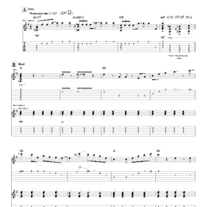 Django Reinhardt Dinah Musik Noten - Guitar Tab - 23446-0