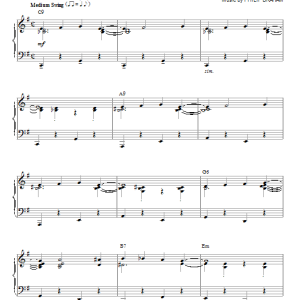 Django Reinhardt Limehouse Blues (arr. Brent Edstrom) Musik Noten - Piano Solo - 90146-0