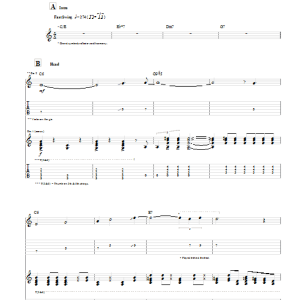 Django Reinhardt The World Is Waiting For The Sunrise Musik Noten - Guitar Tab - 21974-0