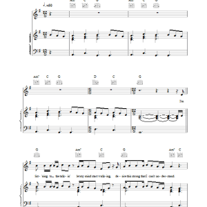 Dodgy We Are Together Musik Noten - Piano, Vocal & Guitar Chords - 17157-0