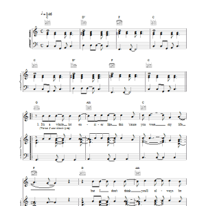 Dodgy Whole Lot Easier Musik Noten - Piano, Vocal & Guitar Chords - 17167-0