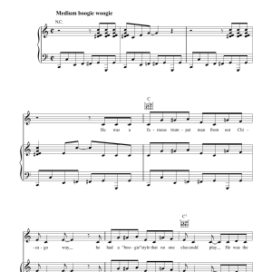 Don Raye Boogie Woogie Bugle Boy Musik Noten - Piano, Vocal & Guitar Chords - 35639-0
