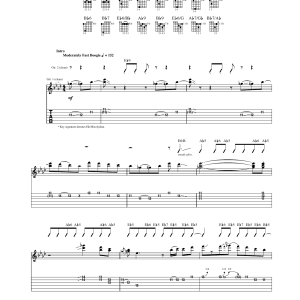 Don Raye Down The Road A Piece Musik Noten - Guitar Tab - 170738-0
