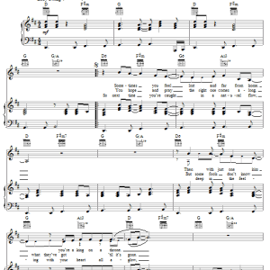 Don Williams That's The Thing About Love Musik Noten - Piano, Vocal & Guitar Chords - 52651-0