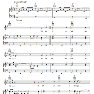 Don Williams Till The Rivers All Run Dry Musik Noten - Piano, Vocal & Guitar Chords - 70186-0