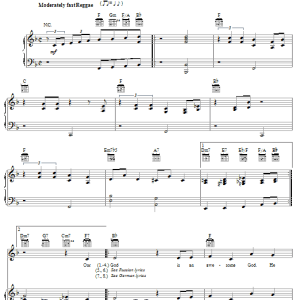 Donnie McClurkin Awesome God Musik Noten - Piano, Vocal & Guitar Chords - 52887-0
