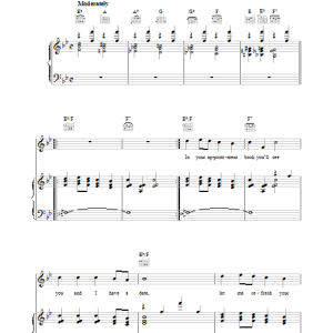 Dorothy Fields Dinner At Eight Musik Noten - Piano, Vocal & Guitar Chords - 39929-0