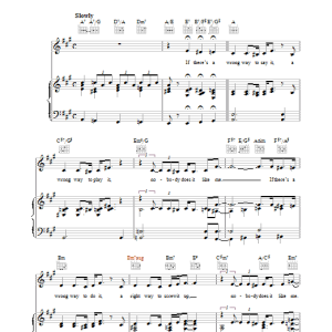 Dorothy Fields Nobody Does It Like Me Musik Noten - Piano, Vocal & Guitar Chords - 37336-0