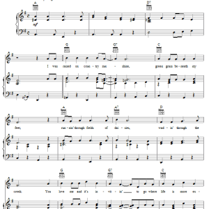 Dottie West Country Sunshine Musik Noten - Piano, Vocal & Guitar Chords - 51366-0