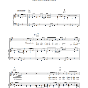 Dr. Hook When You're In Love With A Beautiful Woman Musik Noten - Piano, Vocal & Guitar Chords - 38410-0