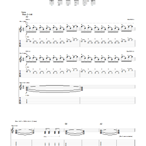 Dragonforce Cry For Eternity Musik Noten - Guitar Tab - 67566-0
