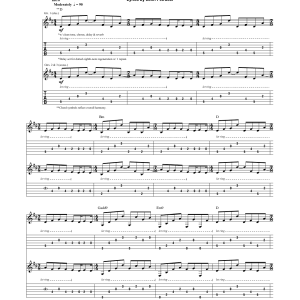 Dream Theater A Savior In The Square Musik Noten - Guitar Tab - 174510-0