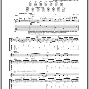 Dream Theater Lifting Shadows Off A Dream Musik Noten - Guitar Tab - 155138-0