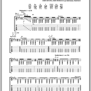 Dream Theater The Mirror Musik Noten - Guitar Tab - 155197-0