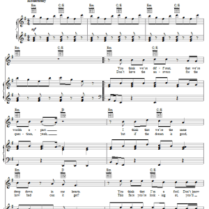 Drew Seeley I'm Ready Musik Noten - Piano, Vocal & Guitar Chords - 59139-0