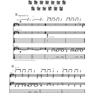 Duane Eddy Because They're Young Musik Noten - Guitar Tab - 68835-0