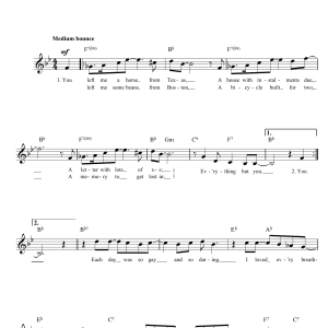 Duke Ellington Everything But You Musik Noten - Lead Sheet / Fake Book - 14036-0